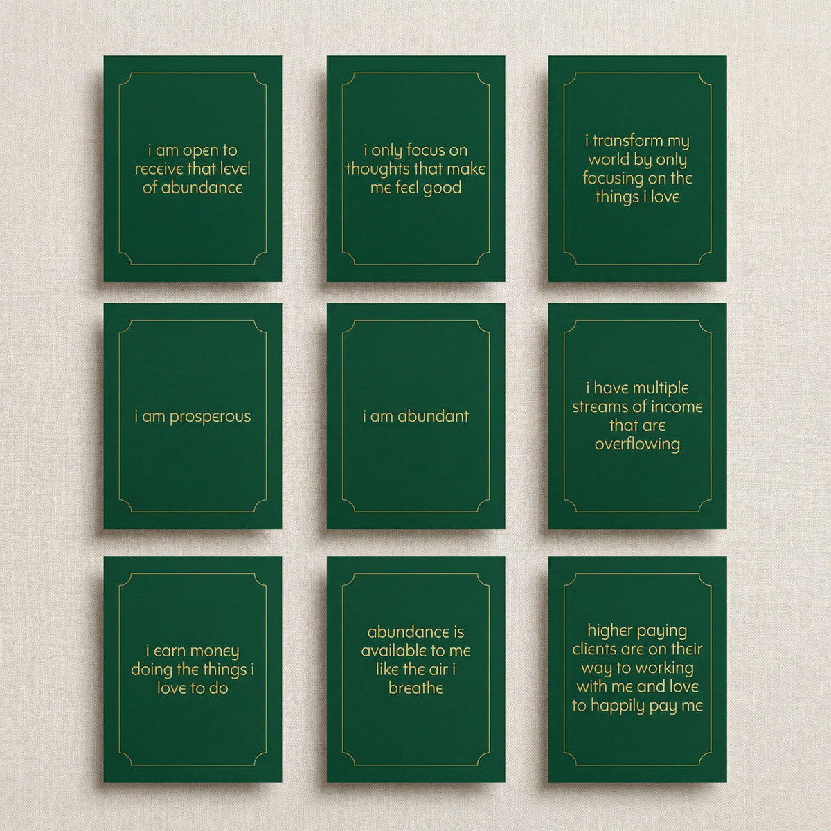ABUNDANCE CARDS