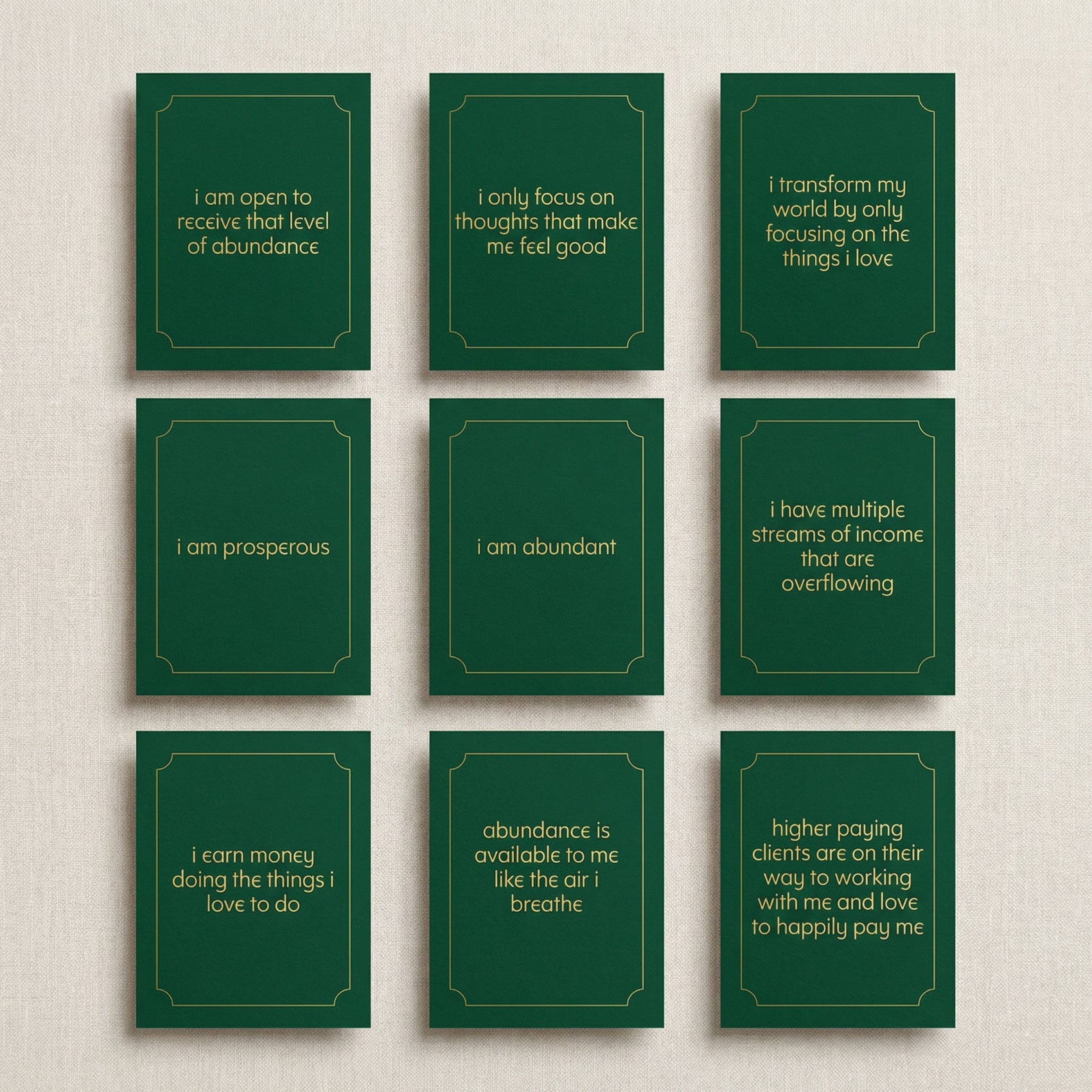 ABUNDANCE CARDS